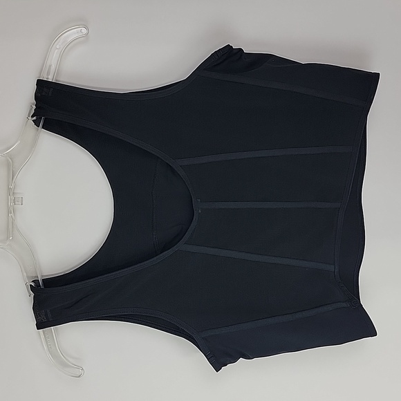 Lululemon athletica femme force crop tank in black size 10 - Picture 7 of 12